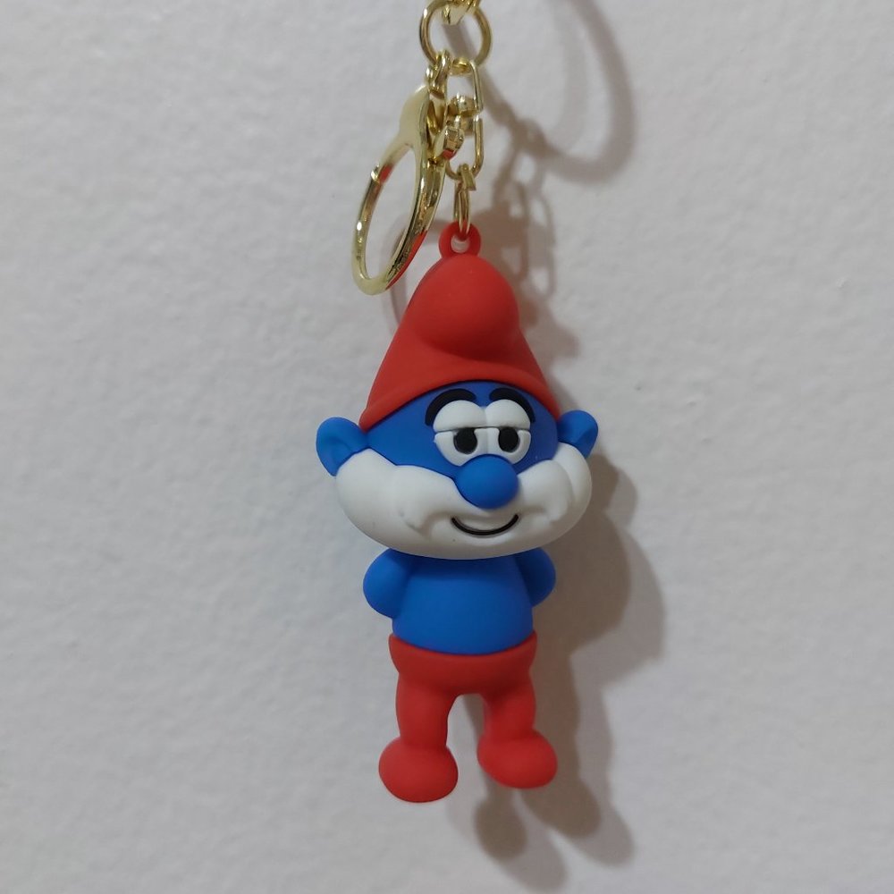 Super Cute Fun Smurfs Keychain